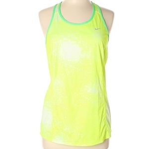 Nike neon tank, women’s large